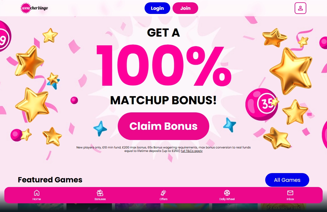 Wowcher Bingo Casino